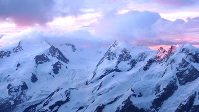 view from the matterhorn