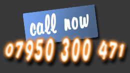 Call now on 07950300471